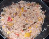 A picture of step 4 of Mexican Rice.