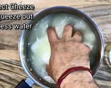 A picture of step 3 of How I made Mozzarella Cheese for first time.