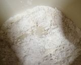A picture of step 3 of Meethi tikkiya.