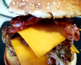 Foto del paso 3 de la receta: Pulled pork cheddar bacon sándwich... 🍔🍔🍔