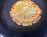 A picture of step 3 of Bajra & Rajgira thepla.