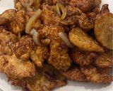 Foto langkah ke 4 dari resep Bistik Ayam Crispy saos mentega.