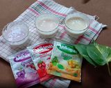 Foto langkah ke 2 dari resep Pancake Milkimas Yogurt 3 Rasa.