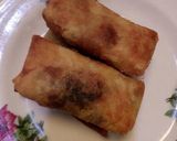 Foto langkah ke 4 dari resep Lumpia Pisang Coklat lumeer...