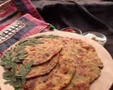 A picture of step 6 of Multigrain Moringa Paratha.