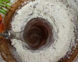 Foto del paso 4 de la receta: Nido de arañas (Bizcochocolatoso y esponjoso) 🕸️🕷️