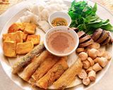 Hình bước làm 2 của món Bún đậu mắm tôm