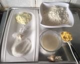 A picture of step 1 of Bread Buns.