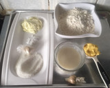 A picture of step 1 of Bread Buns.