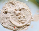 A picture of step 1 of Sprouted grounuts dosai.