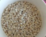 A picture of step 1 of Barley, jau ka dalia.