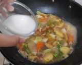 Foto langkah ke 4 dari resep Sapo Seafood.