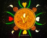 A picture of step 5 of Black Chana Curry.