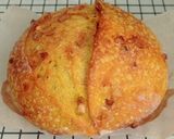 Foto langkah ke 23 dari resep Kunyit Chili Flakes Cheese Sourdough Bread (Open Bake Method).