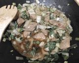 A picture of step 7 of Leek Chicken Soup.