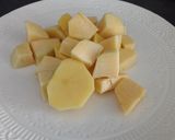 A picture of step 2 of Swede & Potatoes Puree.