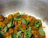 A picture of step 8 of Mutton Biryani.