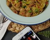 Foto langkah ke 4 dari resep Tumis Jamur Kembang Turi.
