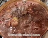 A picture of step 6 of Beef Bourguignon with Egg Fettuccine.