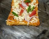 A picture of step 6 of Bread pizza.