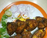 A picture of step 4 of Fish Fry in Bihaari style.