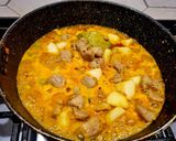 A picture of step 3 of Soya Chunks and Cauliflower Masala (High protein, nutritious).