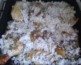Foto del paso 4 de la receta: Pollo con arroz al horno diferente