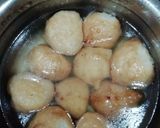 A picture of step 3 of Urad Daal balls.