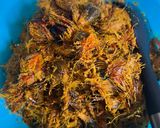 A picture of step 3 of Palm nut soup/ ofe akwu.