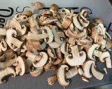 Une image de l'étape 5 de Lentilles Vertes aux Champignons Bruns.