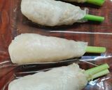 Hình bước làm 2 của món Đùi gà chiên giòn (món chay)