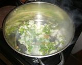 A picture of step 2 of Butter beans curry.