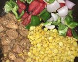 A picture of step 10 of Chicken Shashlik with Garlic Rice.