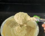 A picture of step 2 of Masala rava dhokla cake.
