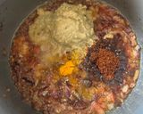 A picture of step 2 of Masala Egg.