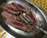 Une image de l'étape 8 de Côte de bœuf grillée marinée.