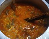 A picture of step 9 of Dhansak Mutton - A Parsi Dish with Lentils and Meat.