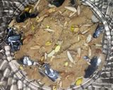 A picture of step 8 of Sooji ka halwa.