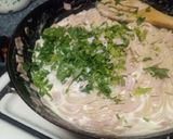 Foto del paso 5 de la receta: Espagueti blanco acompañado de carne enchilada y piña