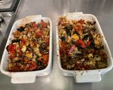 Une image de l'étape 11 de Œufs au four, tomates, champignons et feta.
