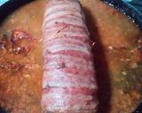 Foto del paso 8 de la receta: Arrollado de carne relleno con papas al horno