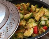 A picture of step 6 of Turai & Split Moong dal Sabji.