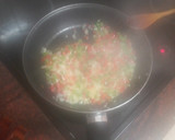 Foto del paso 4 de la receta: Empanadillas de salchicha fresca y salteado de verduras al horno