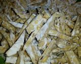 Foto langkah ke 1 dari resep Orek tempe manis buat anak (#pr_adakecapmanisnya).