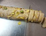 A picture of step 6 of Makhana Barfi.