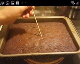 A picture of step 6 of Fudge brownies.