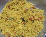 A picture of step 6 of Vegetable Massala Poha.