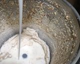A picture of step 3 of Badam Milkshake.