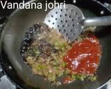 A picture of step 4 of क्रिस्पी ड्राई गोभी मंचूरियन.