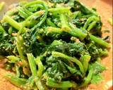 Cooked spinach seasoned with sweet sesame sauce recipe step 6 photo